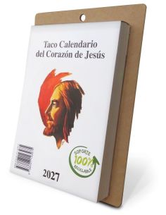 Taco Calendario Del Corazon De Jesus Grande 2027