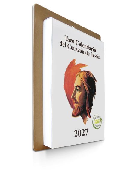 Taco Calendario Del Corazon De Jesus Gigante 2027