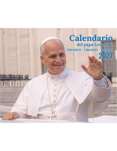 Calendario De Faldillas Papa Leon Xiv 2027