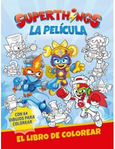 Superthings - Libro De Colorear (La Pelicula)