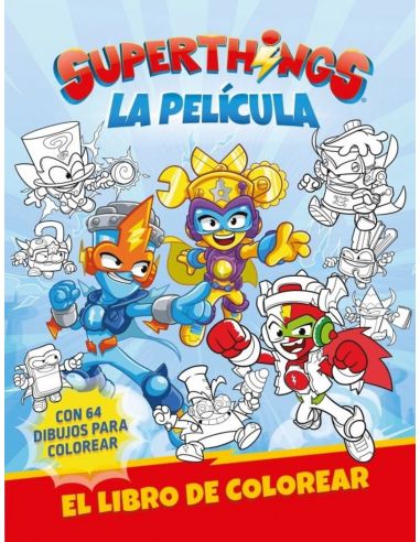 Superthings - Libro De Colorear (La Pelicula)