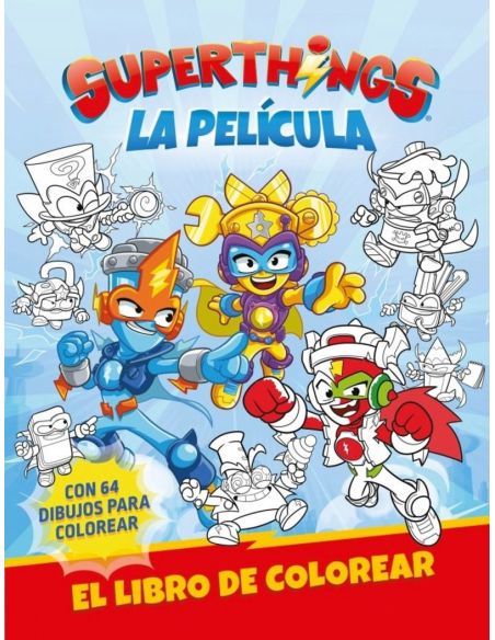 Superthings - Libro De Colorear (La Pelicula)