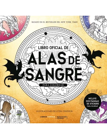 Libro Oficial De Alas De Sangre Para Colorear