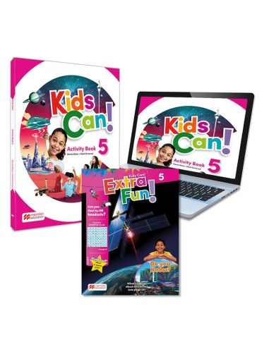 Kids Can! 5 Activity Book, Extrafun & Pupil'S App: Cuaderno De Actividades Impreso