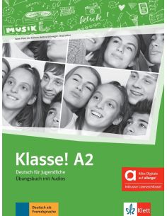 Klasse! A2 libro de ejercicios - edición híbrida allango