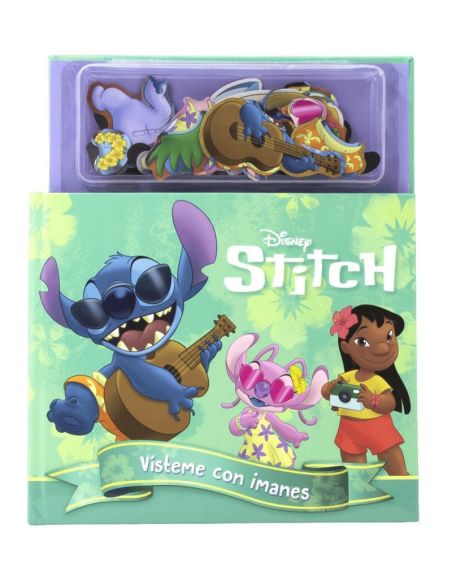 Stitch - Visteme Con Imanes (Libro Magnetico)