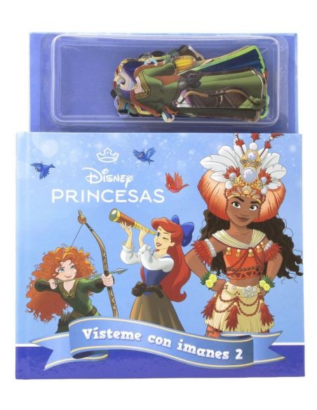 Princesas - Visteme Con Imanes 2 (Libro Magnetico)