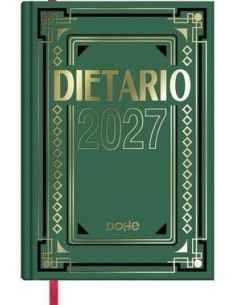 Dietario Cuarto 2027 Dia Pagina Verde (Dohe)