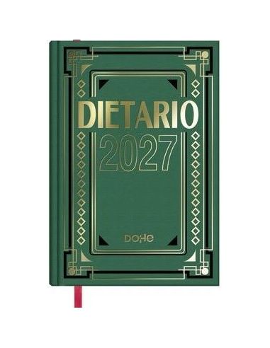 Dietario Cuarto 2027 Dia Pagina Verde (Dohe)