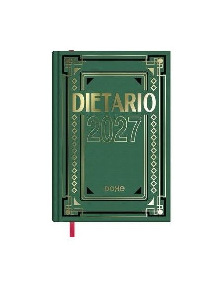 Dietario Cuarto 2027 Dia Pagina Verde (Dohe)