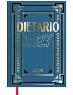 Dietario Cuarto 2027 Dia Pagina Azul (Dohe)