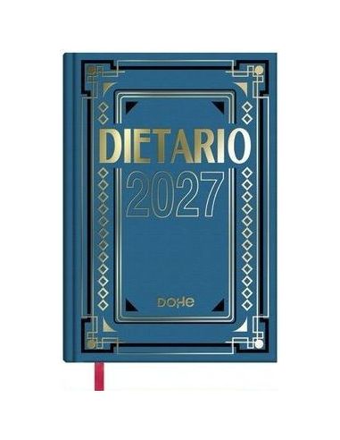 Dietario Cuarto 2027 Dia Pagina Azul (Dohe)