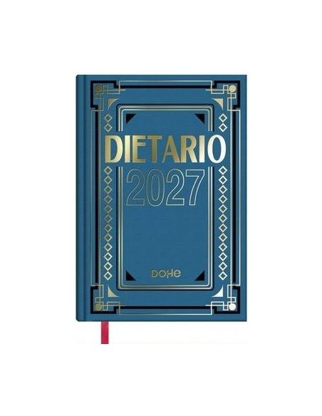 Dietario Cuarto 2027 Dia Pagina Azul (Dohe)