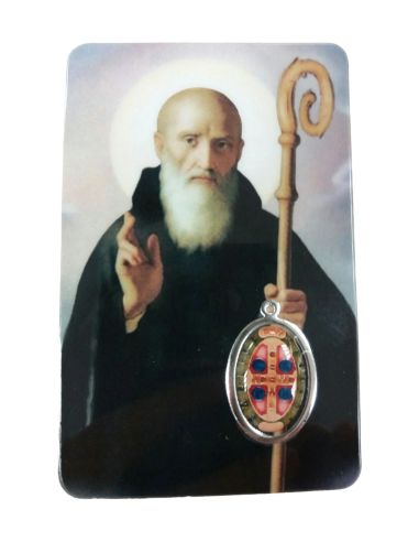 Estampa Medalla 85X55Mm Pvc-Resina  San Benito