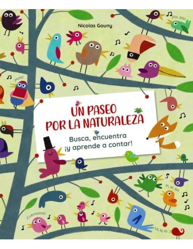 Un Paseo Por La Naturaleza - Busca, Encuentra Y Aprende A Contar!