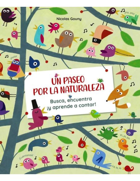 Un Paseo Por La Naturaleza - Busca, Encuentra Y Aprende A Contar!