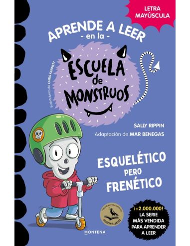 Aprender a leer en la Escuela de Monstruos 21 - Esquelético pero frenético