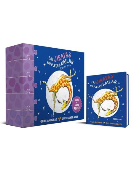 Las jirafas no pueden bailar. Libro y puzle