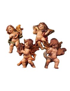 Angelito 15 Cm Resina Con Laud