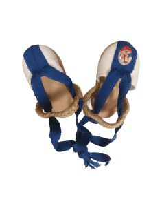 Zapatillas Colgante Cinta Azul-Mª Auxiliadora