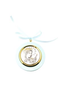 Medalla Cuna Madera/Plata Auxiliadora