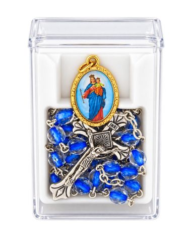 Rosario Con Medalla Maria Auxiliadora