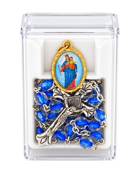 Rosario Con Medalla Maria Auxiliadora