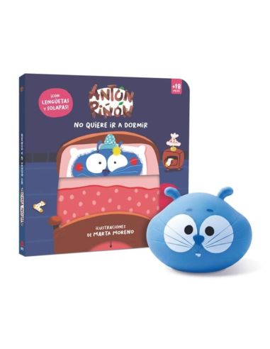 Pack Antón Piñón no quiere ir a dormir + lámpara