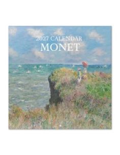Calendario Anual 2027 Erik Pared Monet 30x30 cm