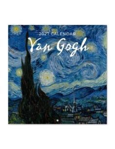 Calendario Anual 2027 Erik Pared Vincent Van Gogh 30x30 cm