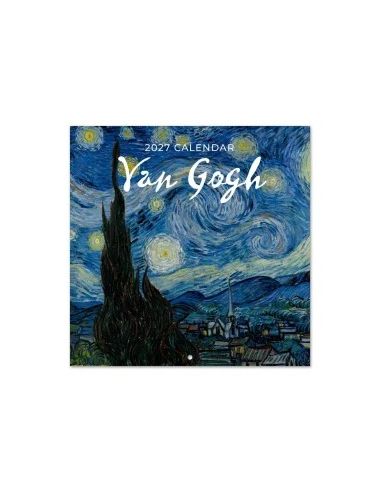 Calendario Anual 2027 Erik Pared Vincent Van Gogh 30x30 cm