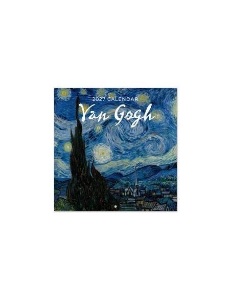 Calendario Anual 2027 Erik Pared Vincent Van Gogh 30x30 cm