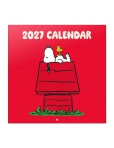 Calendario Anual 2027 Erik Pared Snoopy 30x30 cm