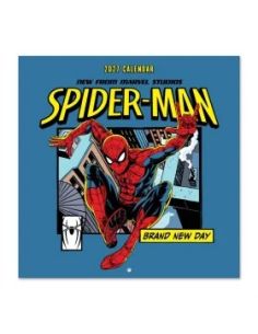 Calendario Anual 2027 Erik Pared Spiderman Brand 30x30 cm