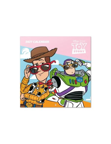 Calendario Anual 2027 Erik Pared Pixar Toy Story 30x30 cm