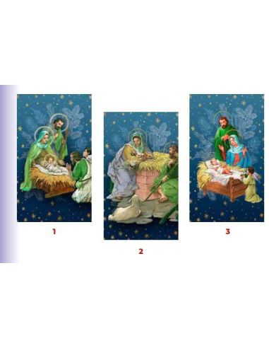 Christmas Nacimiento Surtidos 7X12Cm (Paq 100 Uds) 254In999