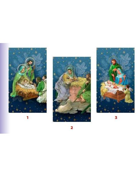 Christmas Nacimiento Surtidos 7X12Cm (Paq 100 Uds) 254In999