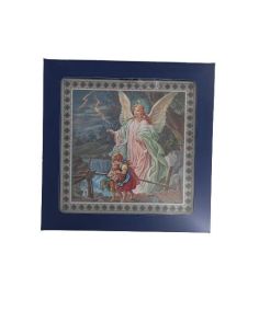 Azulejo En Relieve 20X20Cm Con Caja Angel Gurada S/Puente