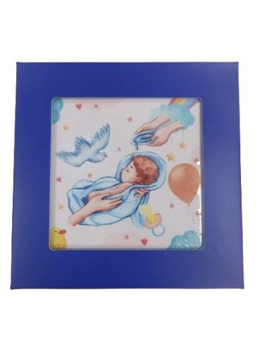 Azulejo Bautismo 10X10Cm C/ Caja
