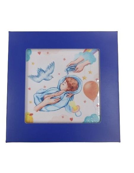 Azulejo Bautismo 10X10Cm C/ Caja
