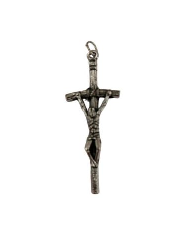 Cruz Metal Pastoral Colgar 44X13Mm