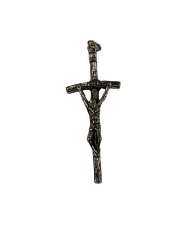 Cruz Metal Pastoral Colgar 50X20Mm