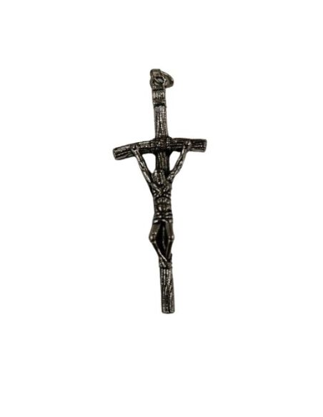 Cruz Metal Pastoral Colgar 50X20Mm