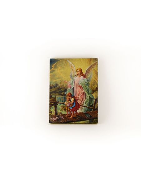 Tabla 8X10,5 Cm Angel Guarda Puente