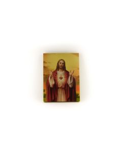 Tabla 8X10,5 Cm Corazon De Jesus