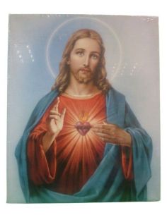 Lienzo 20X25 Corazon De Jesus
