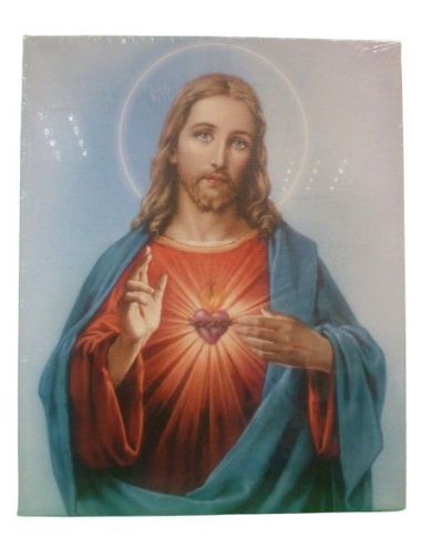 Lienzo 20X25 Corazon De Jesus