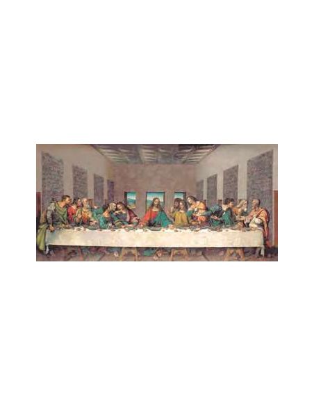 Cartel 49X68  616Cr61 Santa Cena Da Vinci