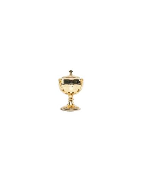 Pisside Stelo Foderata E Decorata Ø 8 X 13 Cm. 833
