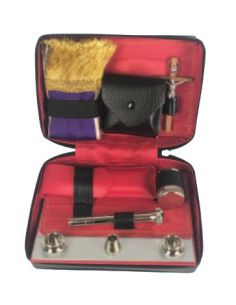 921 Astuccio Portaviatico In Pelle Con Altarino